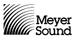 Meyer Sound Loudspeakers